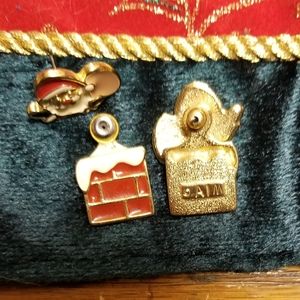Christmas earrings